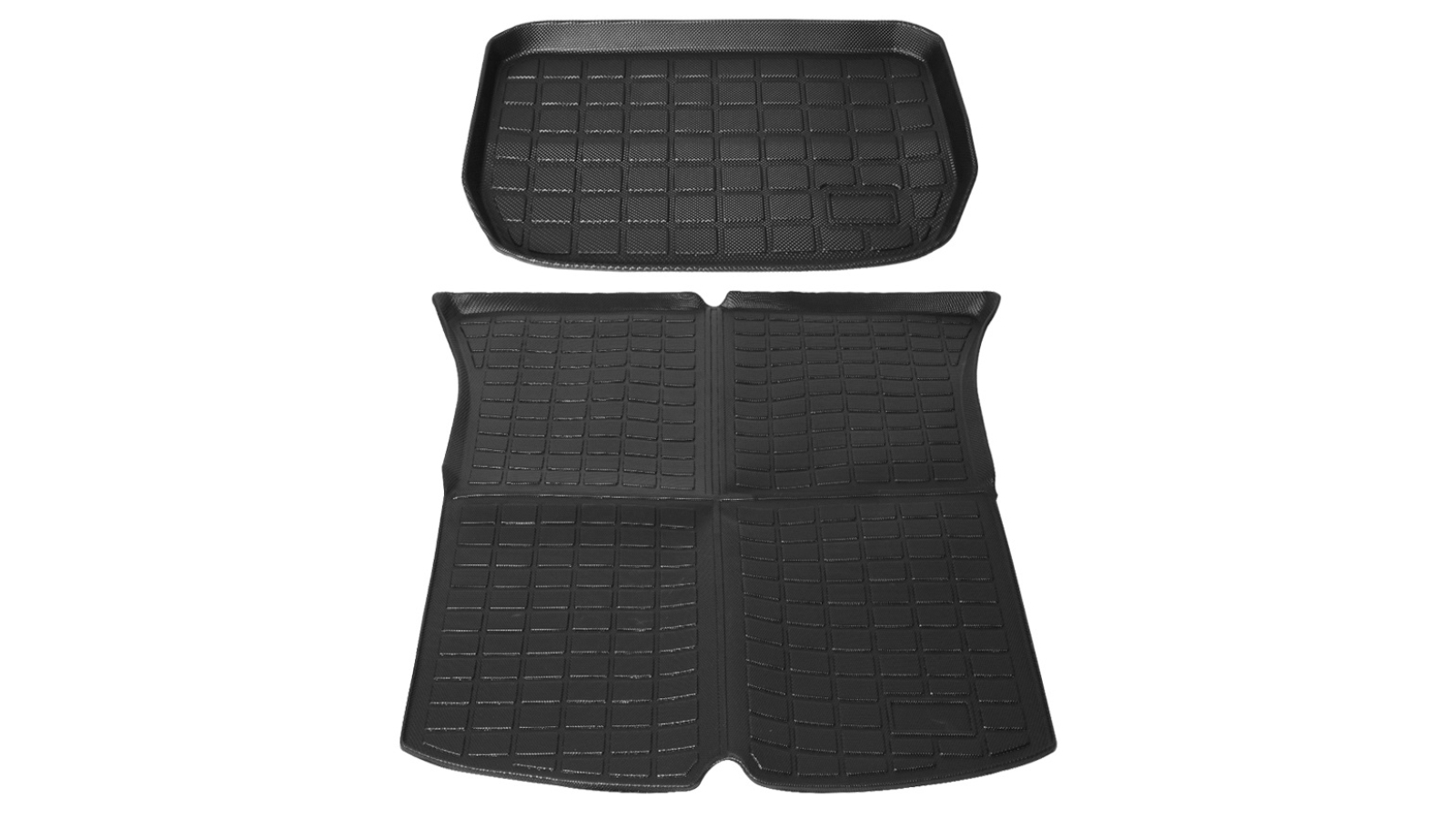 Manan Tesla Model Y Front and Rear Trunk Car Mats Harvey Norman