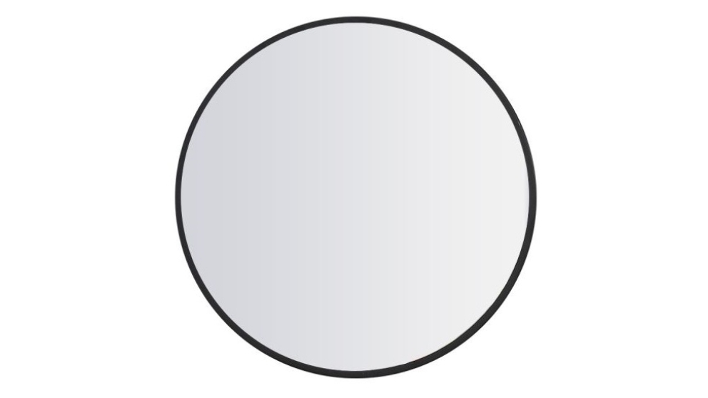Smooth Edge Round Wall Mirror - 70cm