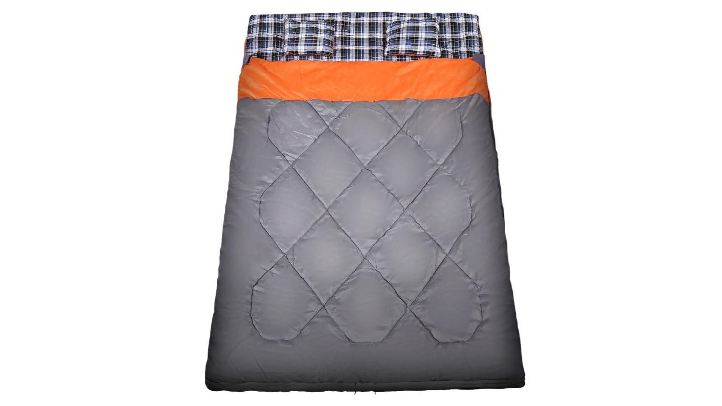 Mountview Adult Camping Hiking Envelope Sleeping Bag - Double