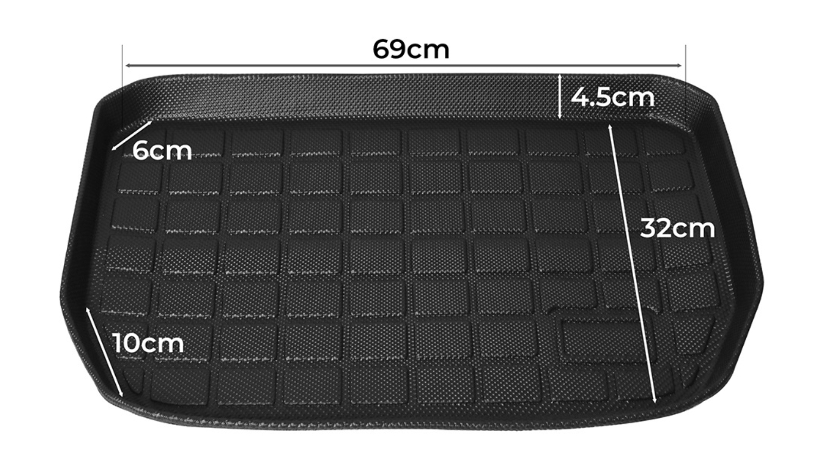 Manan Tesla Model Y Front Trunk Car Mats Harvey Norman