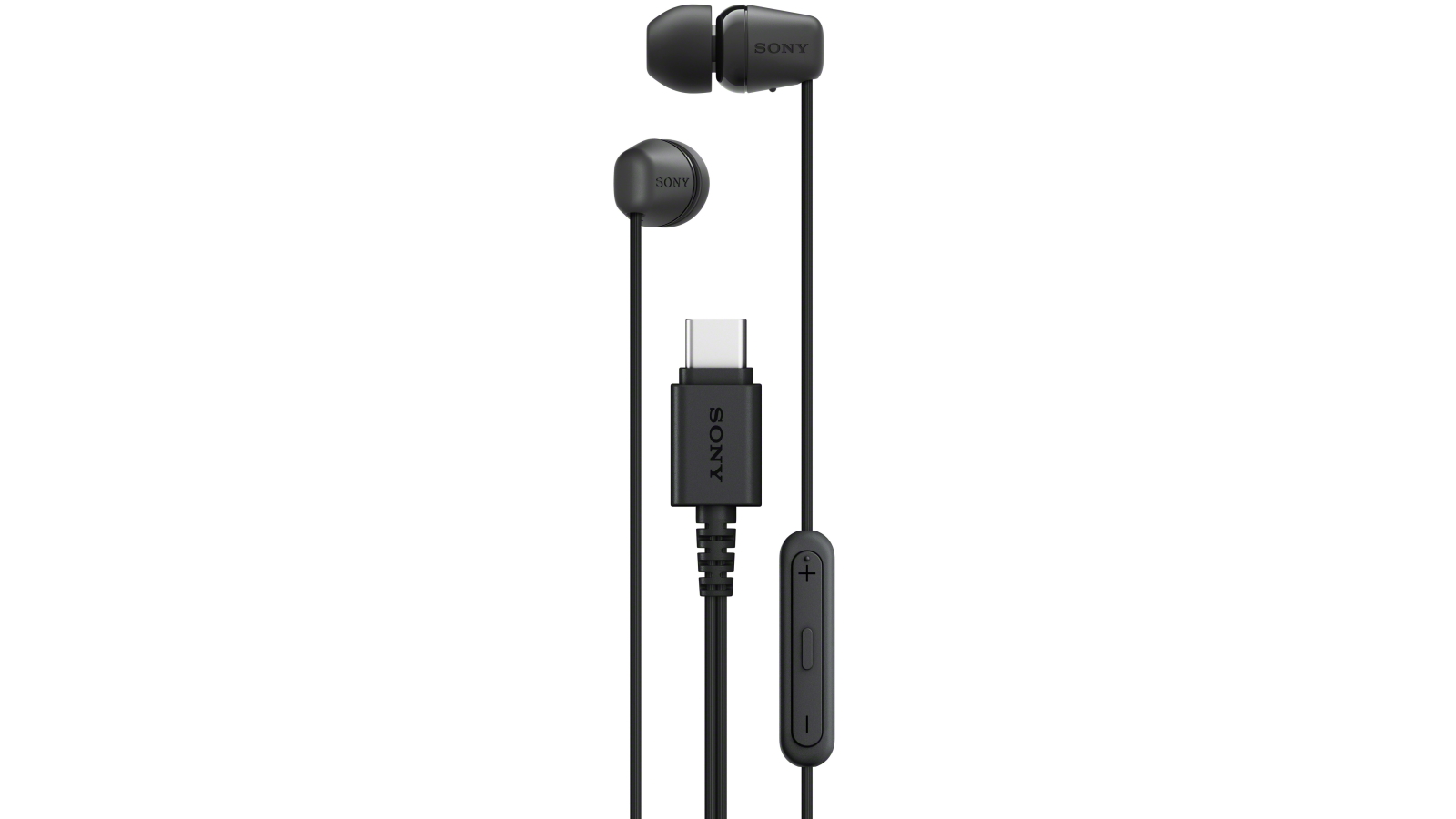 Sony IER-EX15C In-Ear Headphones with USB-C - Black