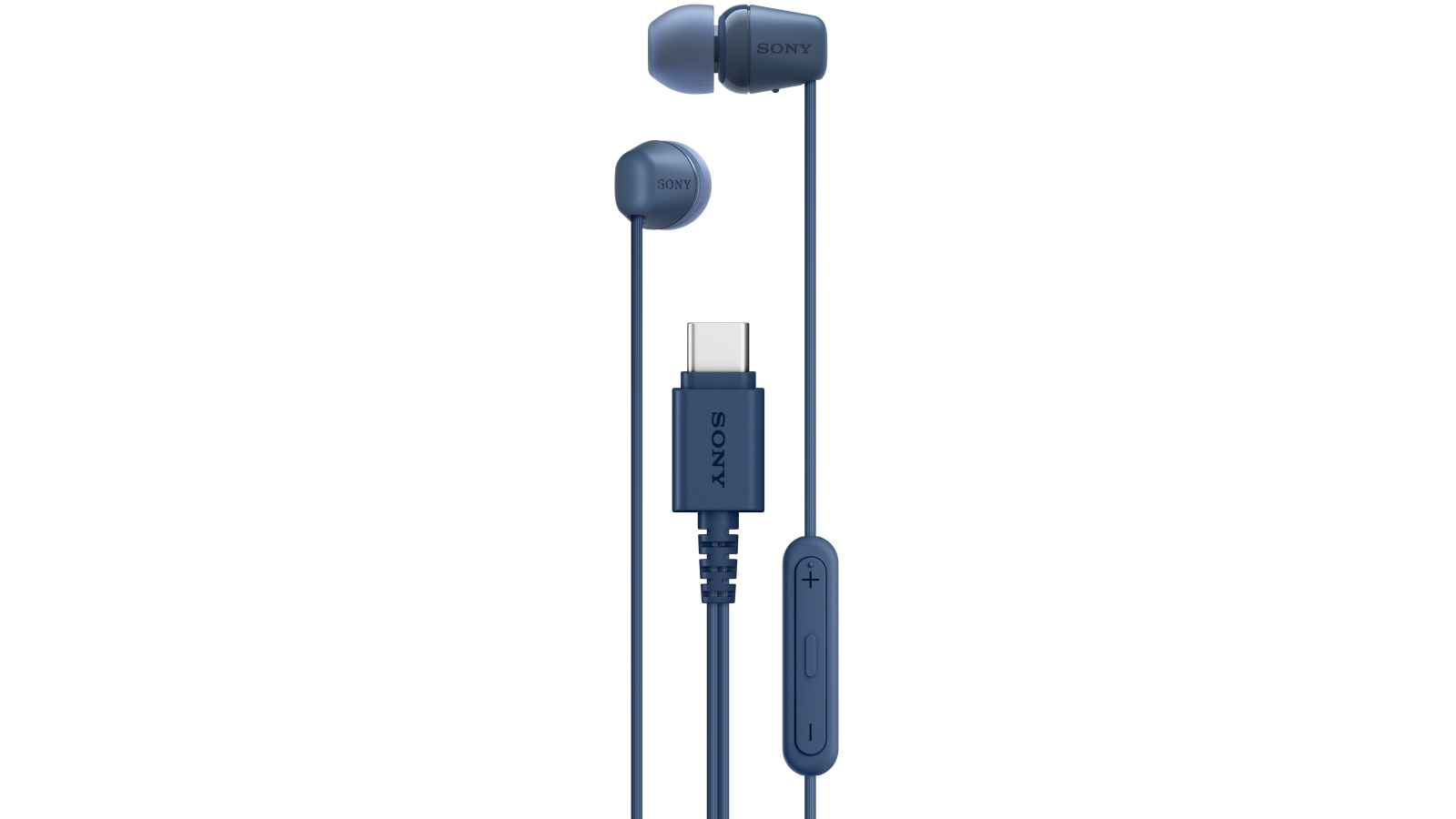 Sony IER-EX15C In-Ear Headphones with USB-C - Blue