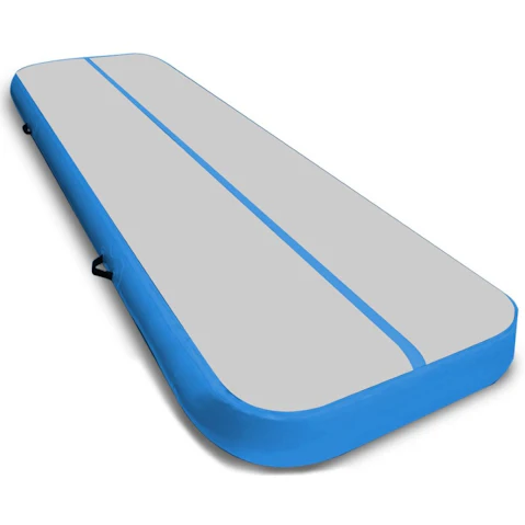 Powertrain 7m Air Track Tumbling Mat - Grey/Blue
