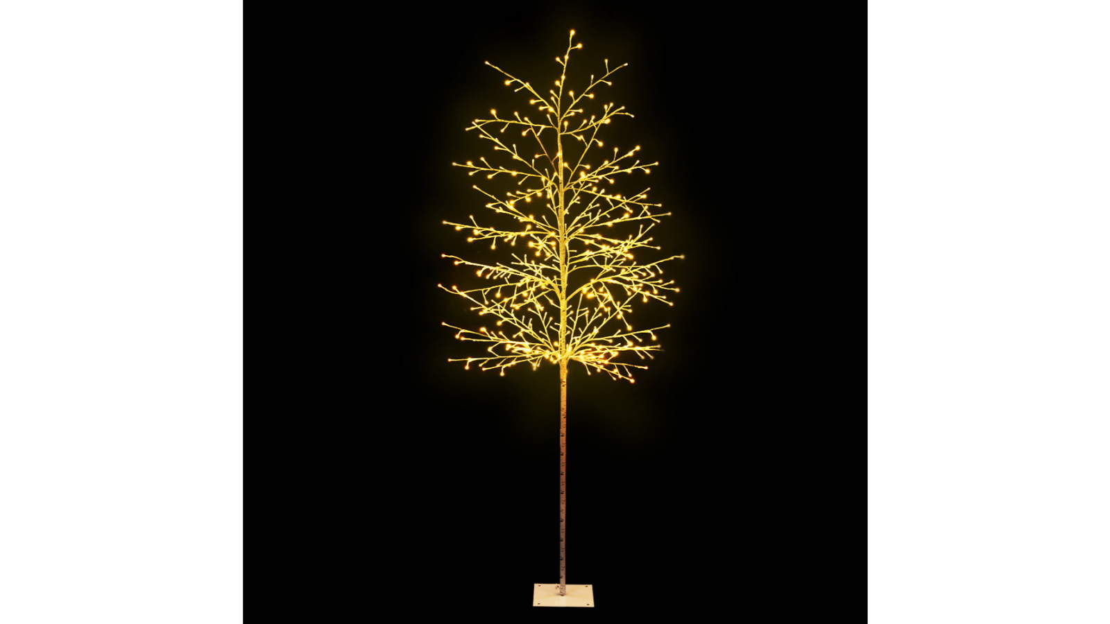 Jingle Jollys Solar Christmas Tree Twigs 480 LED Lights Xmas Tree - 2.1metre