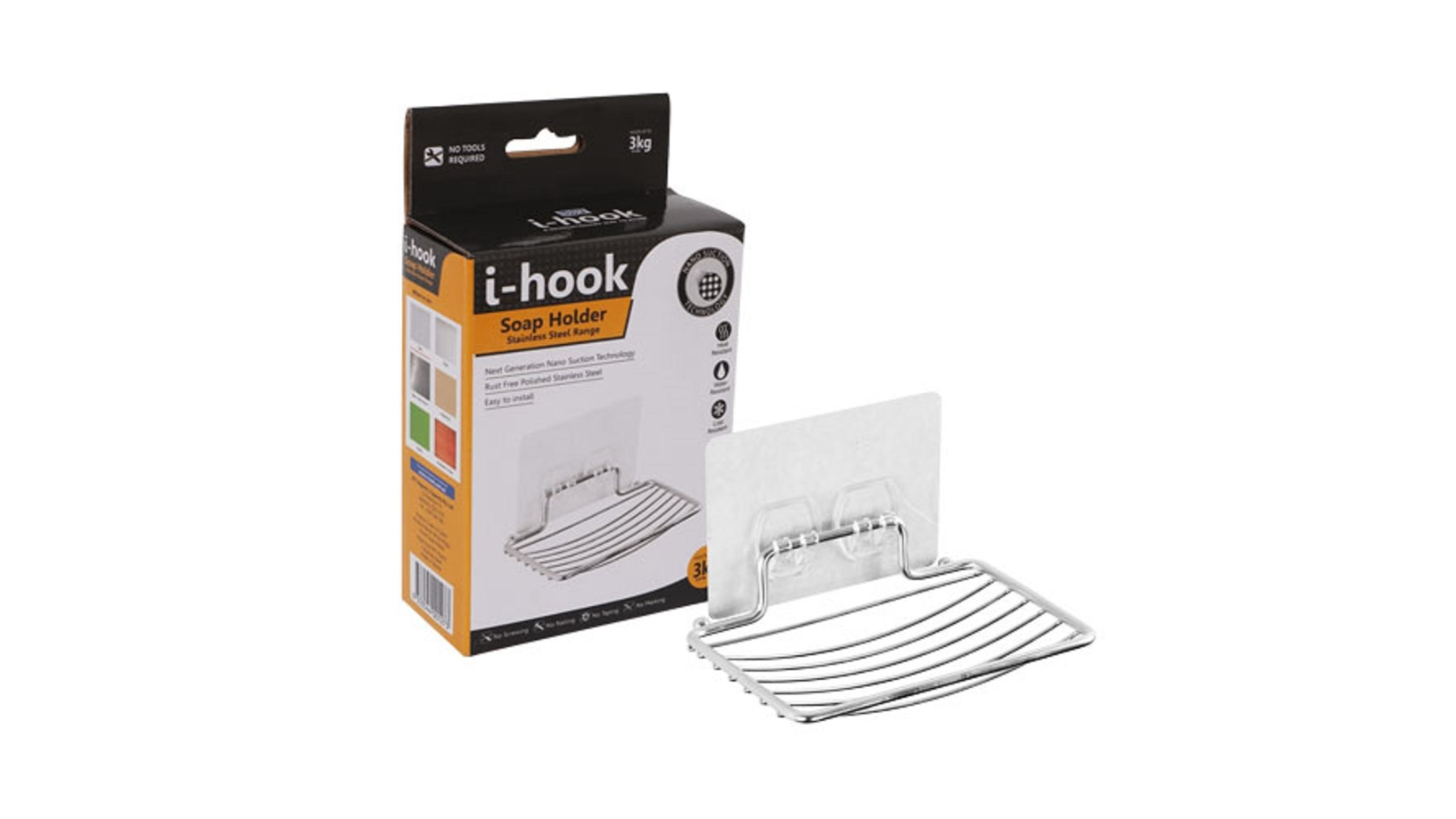 i-Hook Stainless Steel Soap Holder