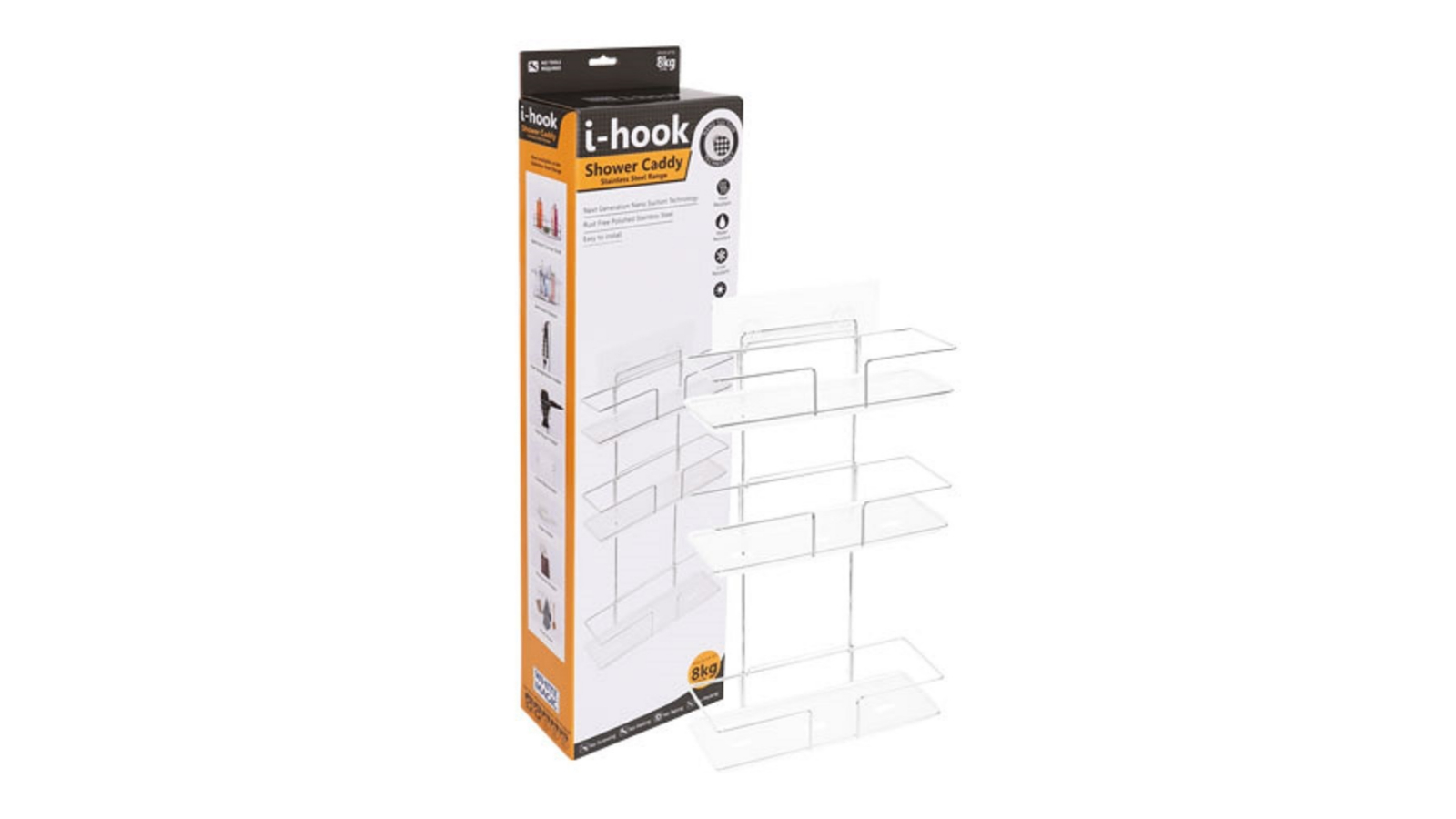 I-Hook 3-Tier Shower Caddy