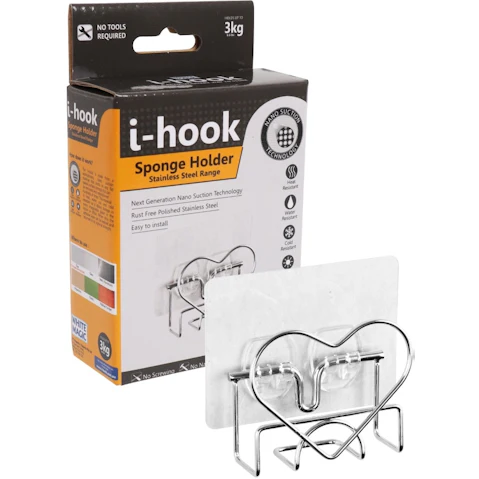 White Magic i-Hook Sponge Holder
