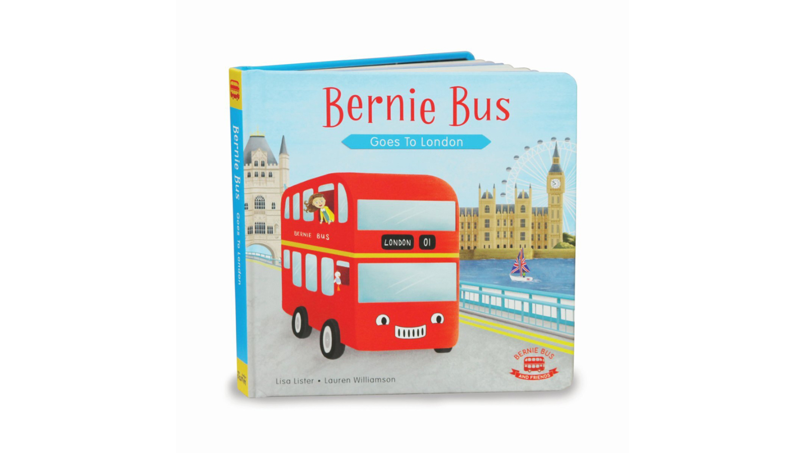 Indigo Jamm Bernie Bus Goes to London Short Story Book - 12 month+
