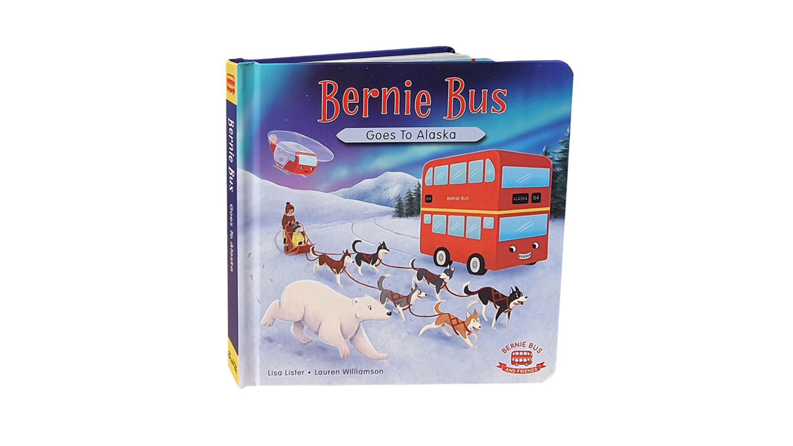 Indigo Jamm Short Story Book Bernie Bus Goes to Alaska - 12 month+