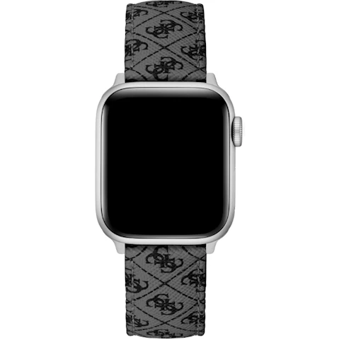 Guess Apple Watch Strap Leather Quattro