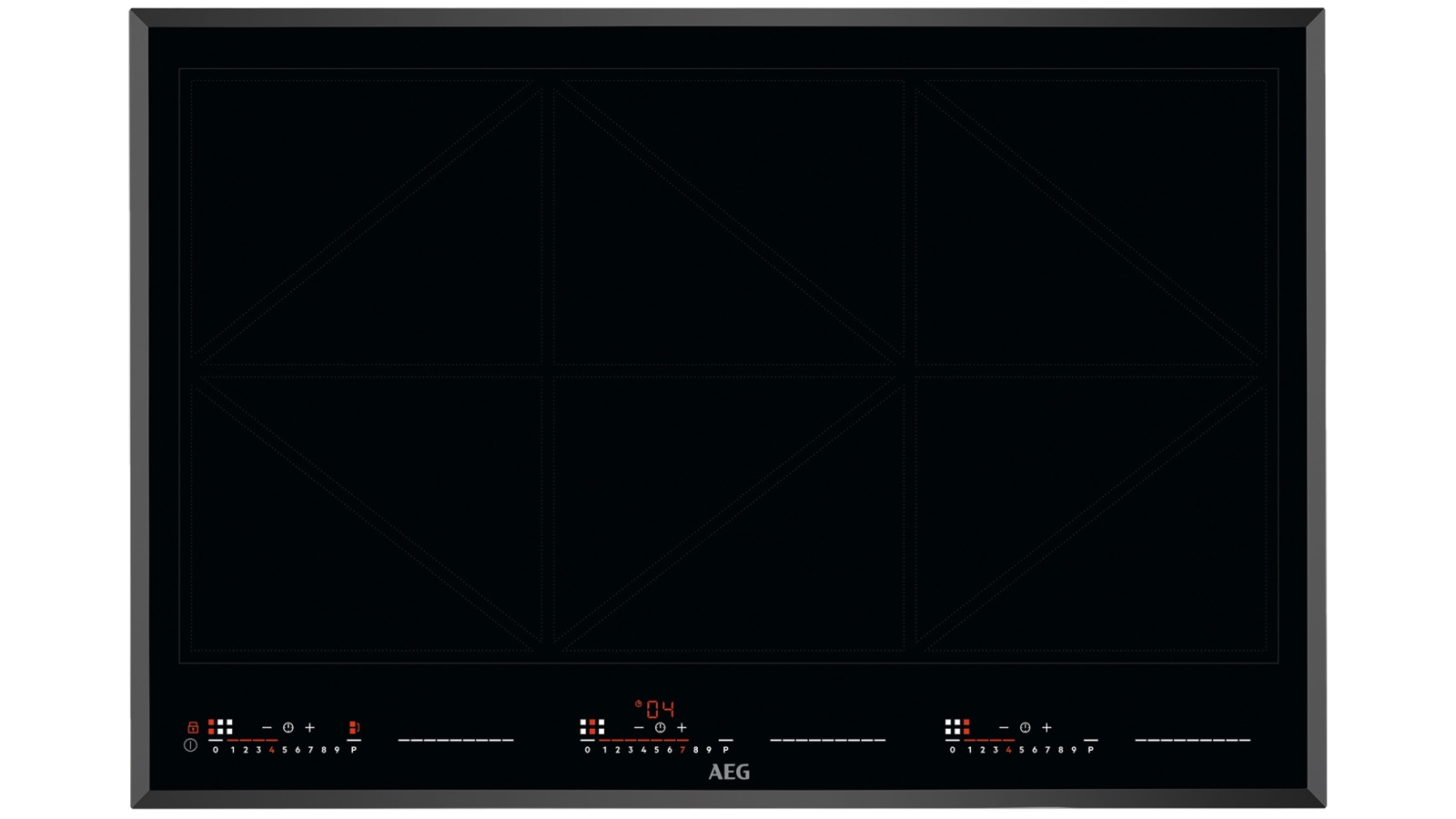 AEG 800mm TotalFlex Induction Full Cooktop Harvey Norman