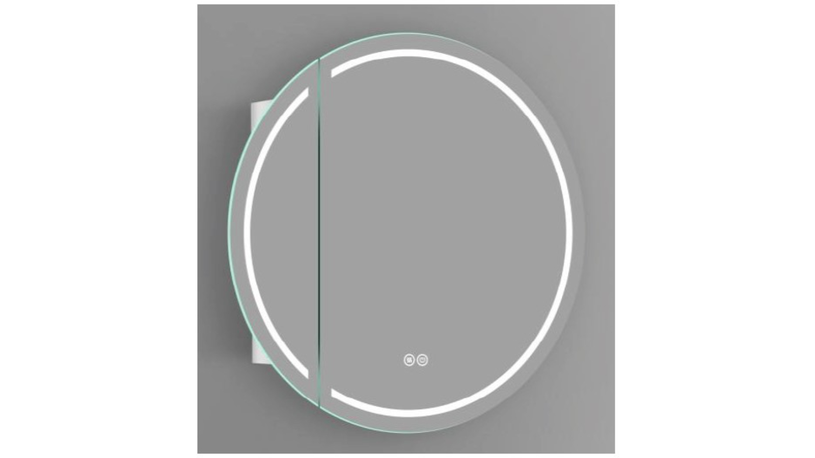 Ilume Halo 800mm Shaving Cabinet