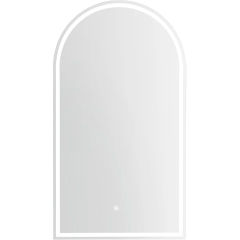 Ilume Curv 500mm Demister Tri-Colour LED Mirror
