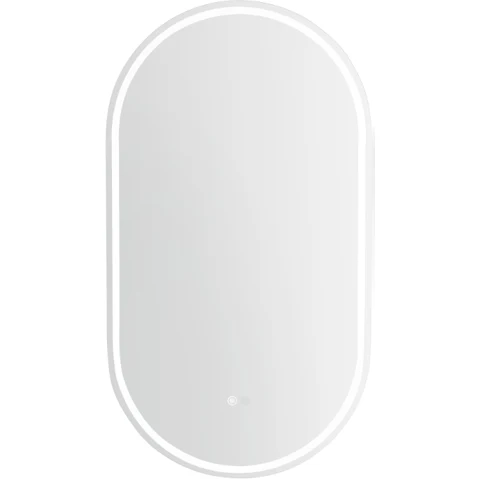 Ilume Pill 500mm Demister Tri-Colour LED Mirror