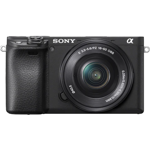 Sony A6400 E-mount Mirrorless Camera with 16-50mm Lens Kit - Black