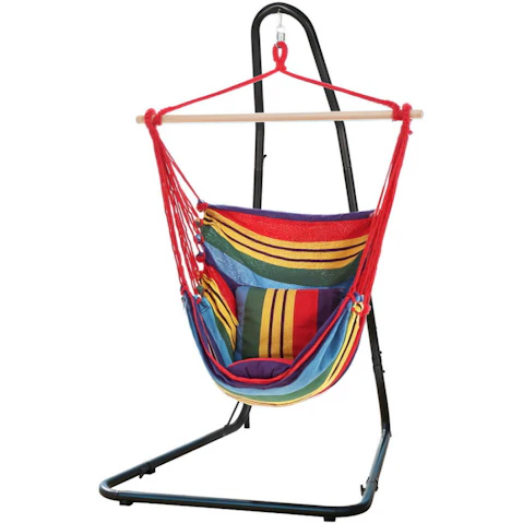 Gardeon Hammock Chair with Heavy Duty Steel Stand