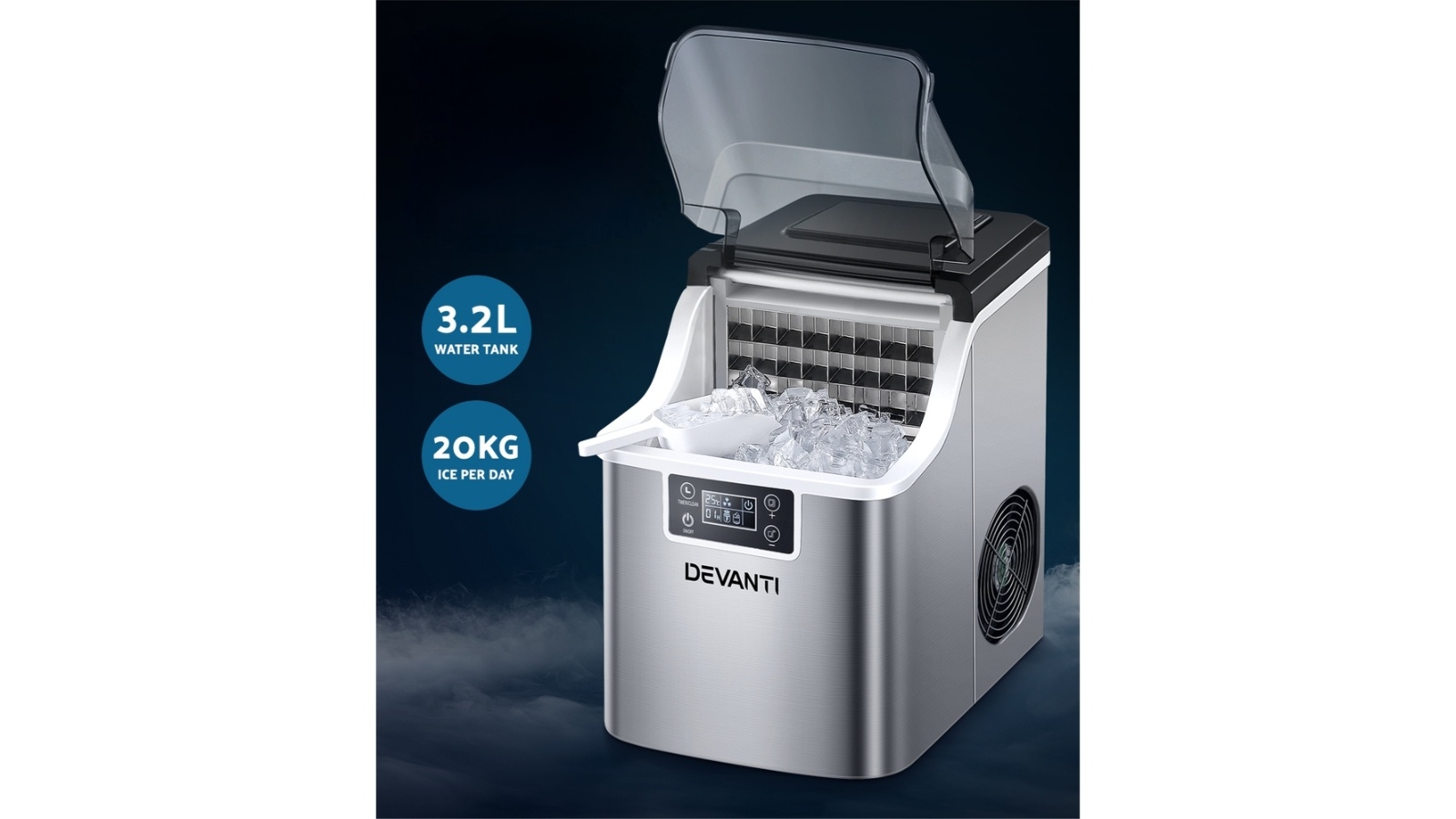 Devanti Ice Maker 3.2Litre Harvey Norman