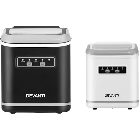 Devanti 1.3 Litre Portable Ice Maker Machine with Self Cleaning