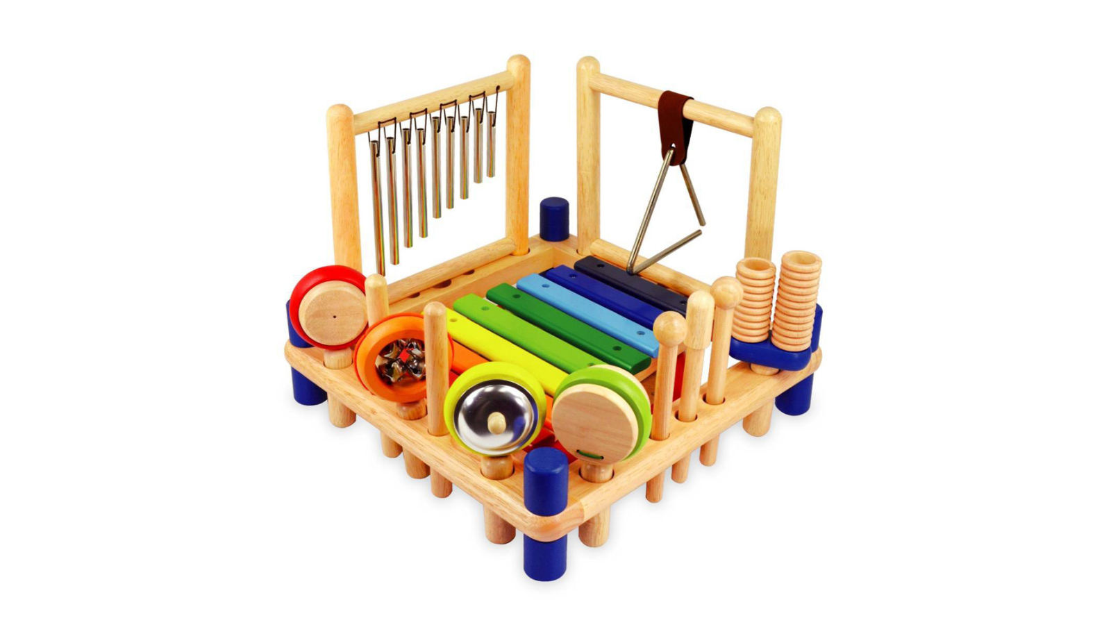 Im Toy 32.5cm Kids Wooden Musical Instrument Set - 3 year+ | Harvey Norman