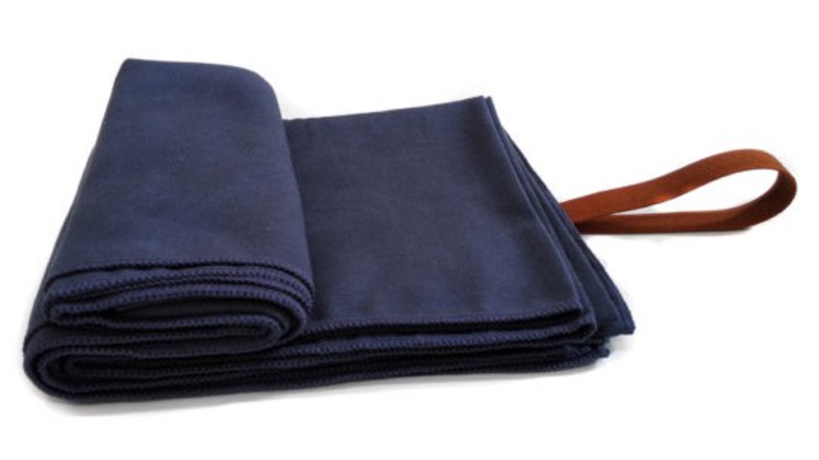 TODO Yoga Pilates Hand Towel Mat Workout Absorbing Microfibre 140 x 70cm - Navy