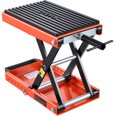 Vevor Motorcycle Wide Deck Hoist Jack Lift - 680kg