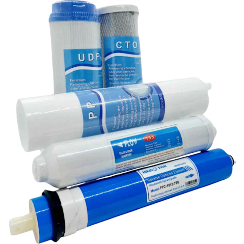 Orku 5-Stage RO Water Filter Cartridge Replacement Pack