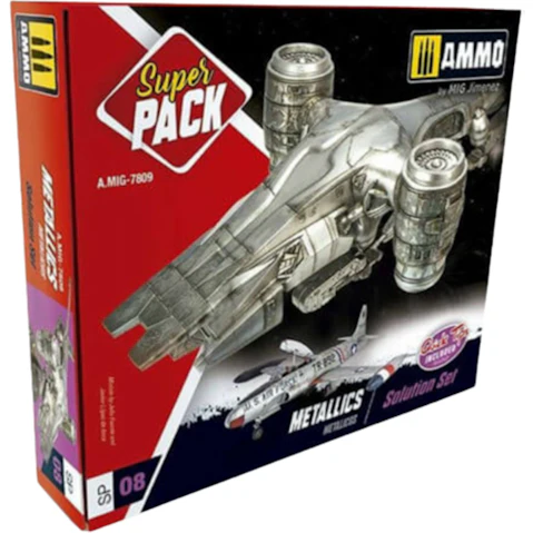 Ammo by MIG Super Pack - Metallics