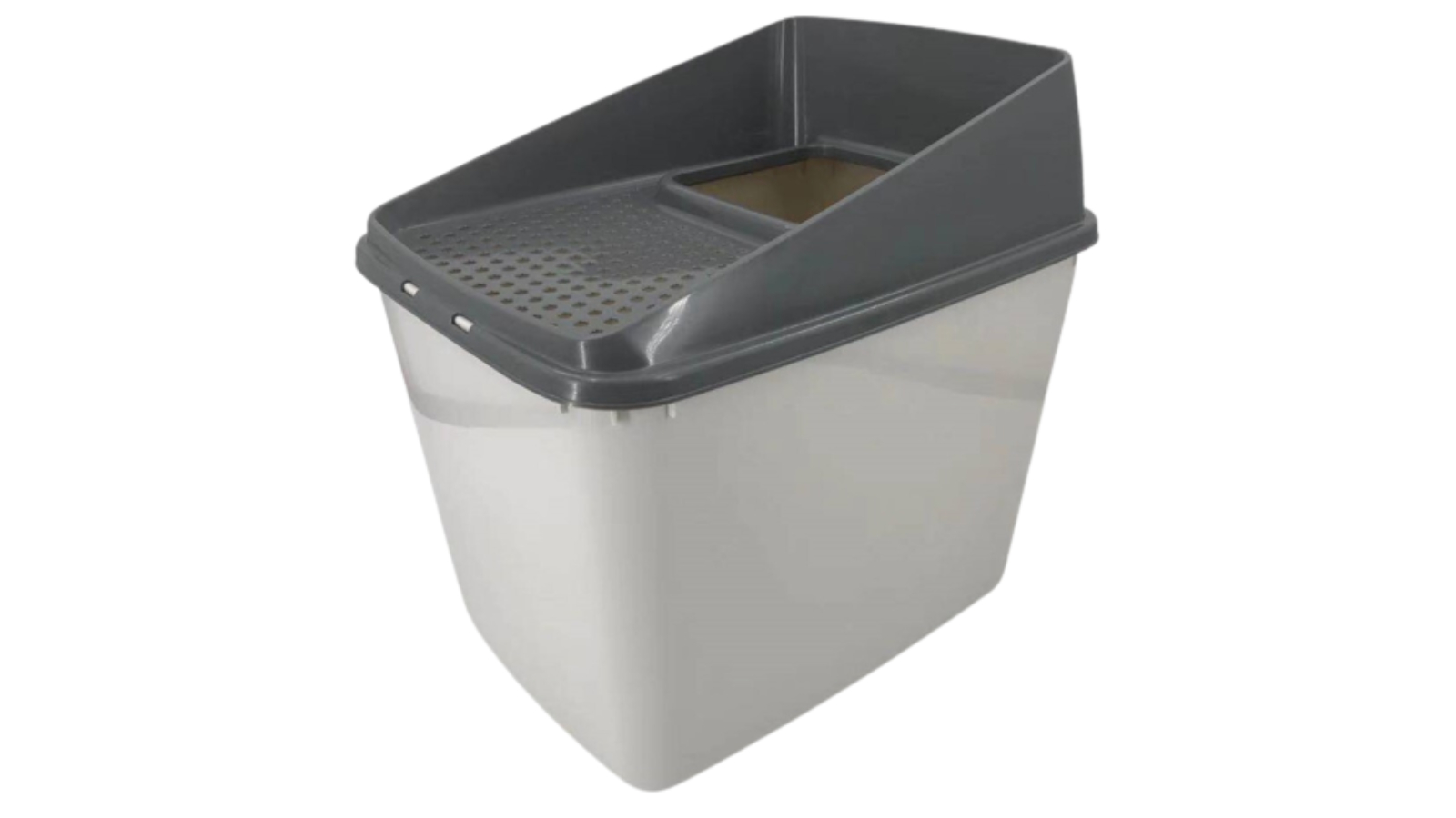 YES4PETS Top Entry Cat Litter Box No Mess Large Enclosed Covered