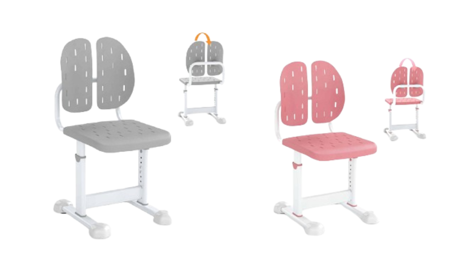 Costway Breathable Seat Adjustable Double Back Support Computer Chair