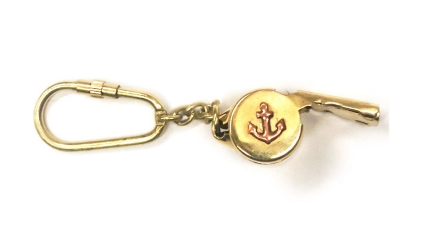 Vintage World Australia Scout Whistle Keyring