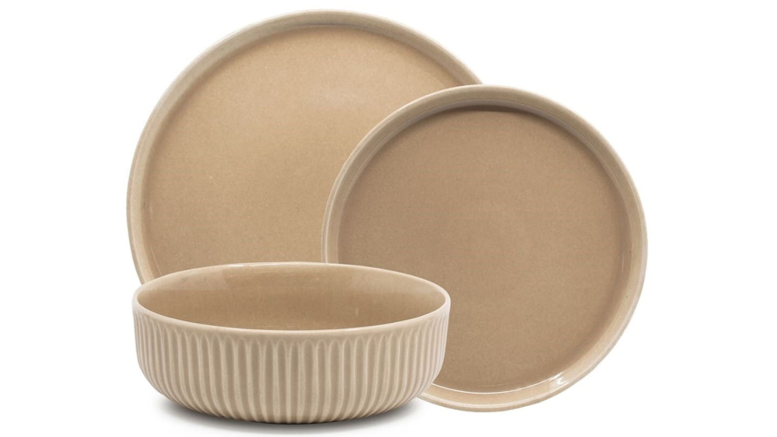 Salt and Pepper 12 Piece Amana Dinner Rose Harvey Norman