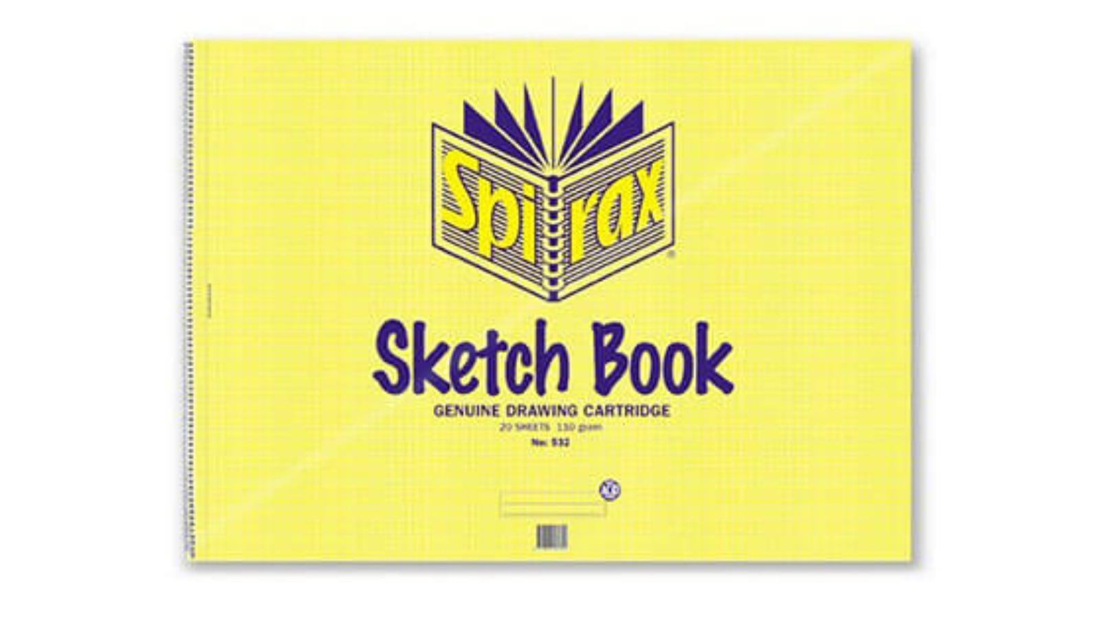 Spirax 40 Page Sketch Book A2 Harvey Norman