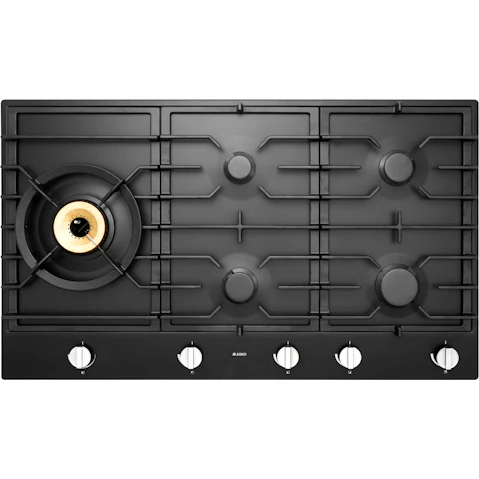 ASKO 90cm Gas Cooktop - Graphite Black