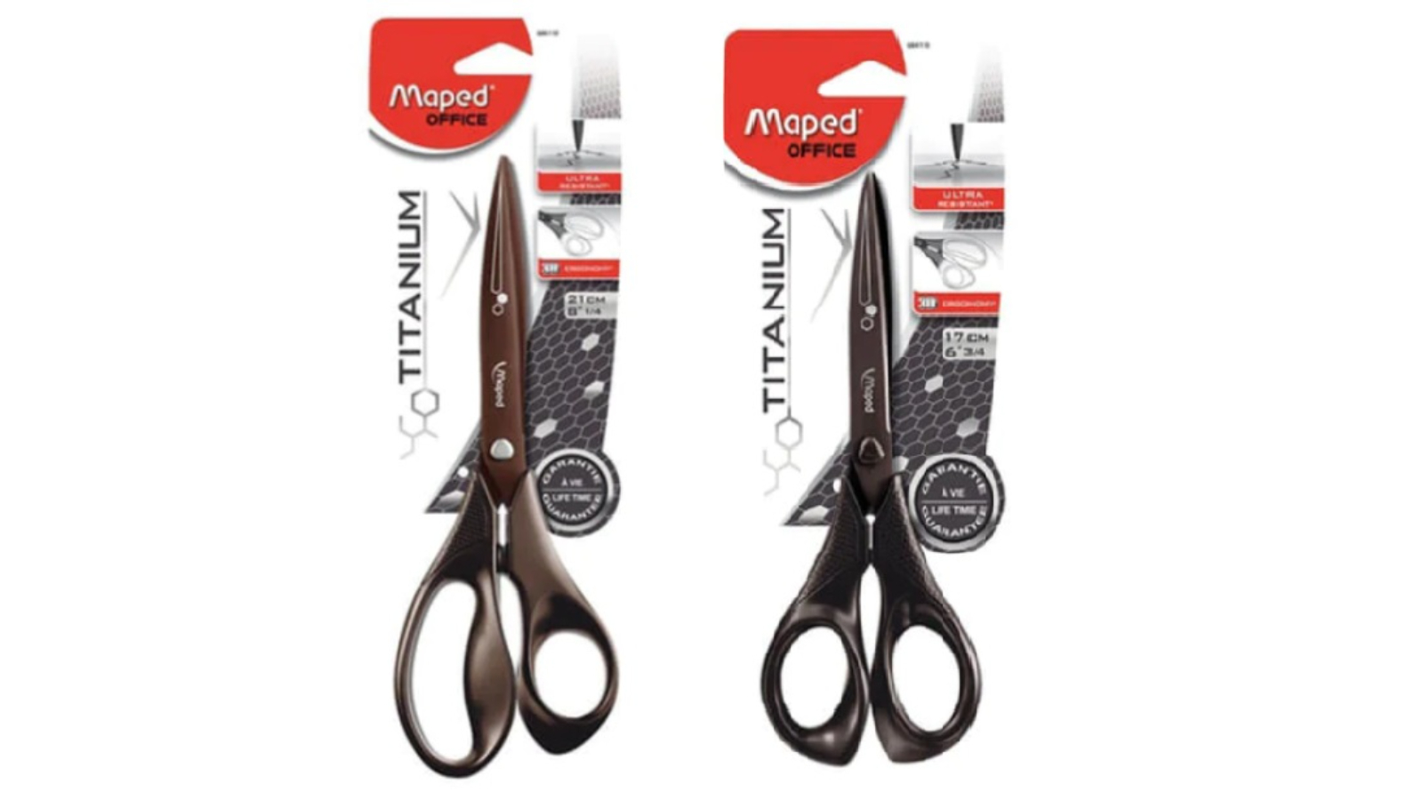 Maped Black Expert Titanium Scissor