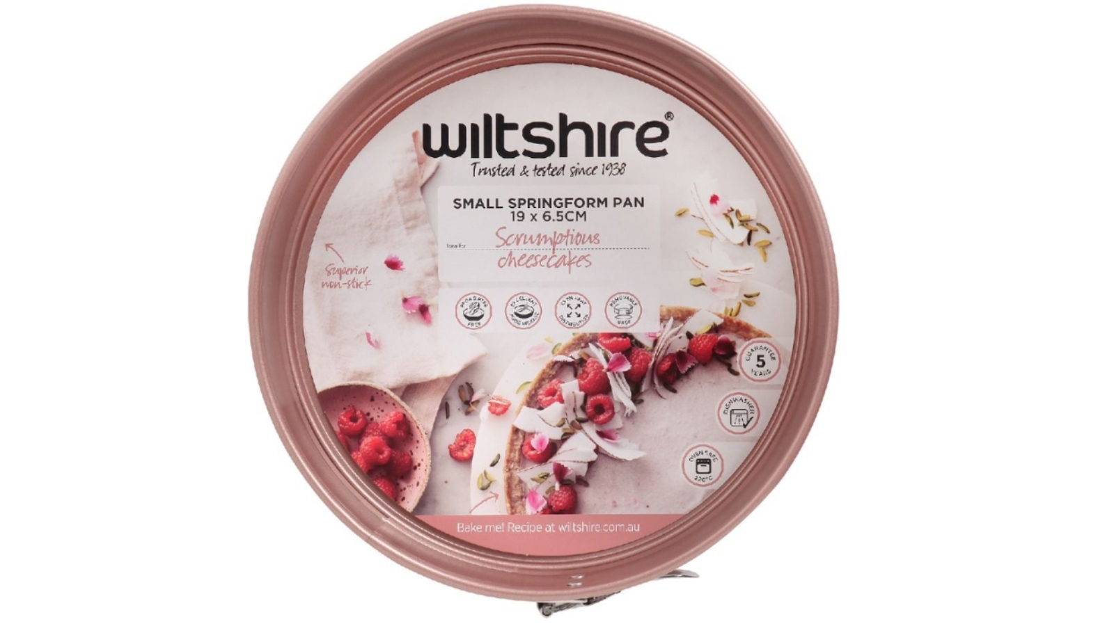 Wiltshire Rose Gold Non Stick Springform Pan - 19cm