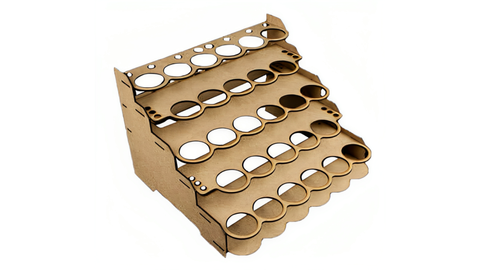 Laserox Modular 3.5cm Paint Rack - Straight | Harvey Norman