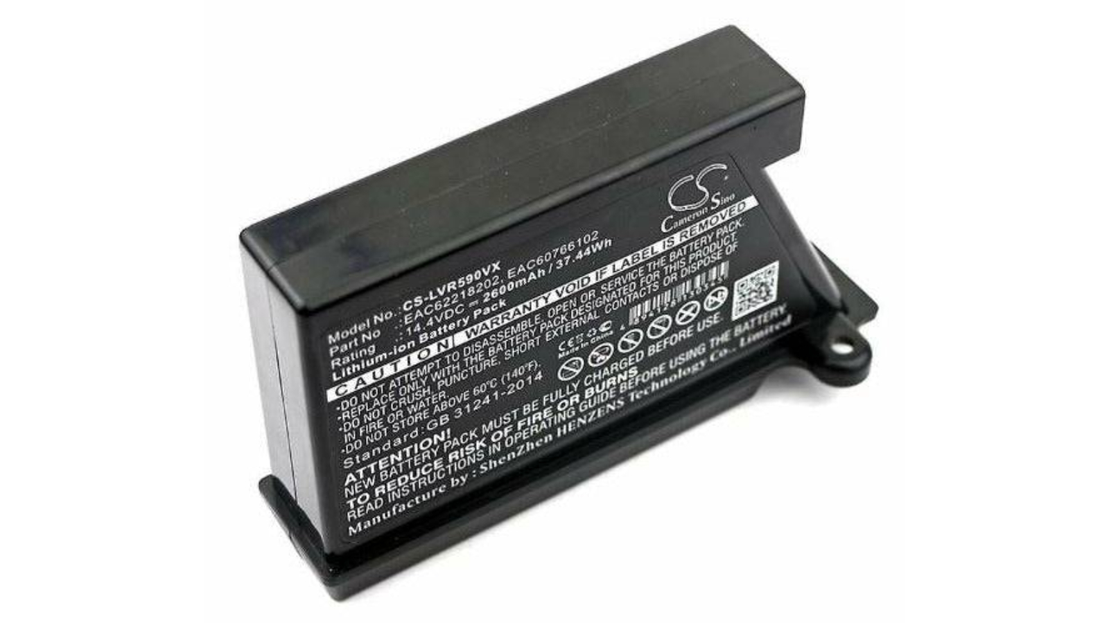 BatteryMate BMEAC62218202 Compatible LG Robot Vacuum Battery Part EAC62218202 Model VR5902/ VR5906/VR6170/VR6270