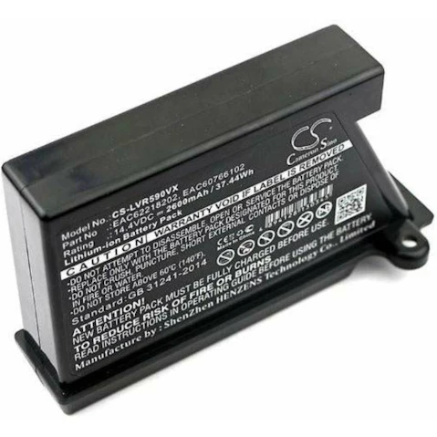 BatteryMate BMEAC62218202 Compatible LG Robot Vacuum Battery Part EAC62218202 Model VR5902/ VR5906/VR6170/VR6270