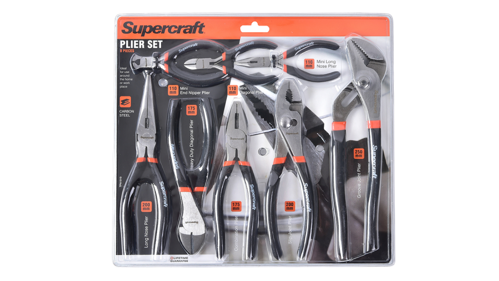 Supercraft 8 Piece Multipurpose Pliers