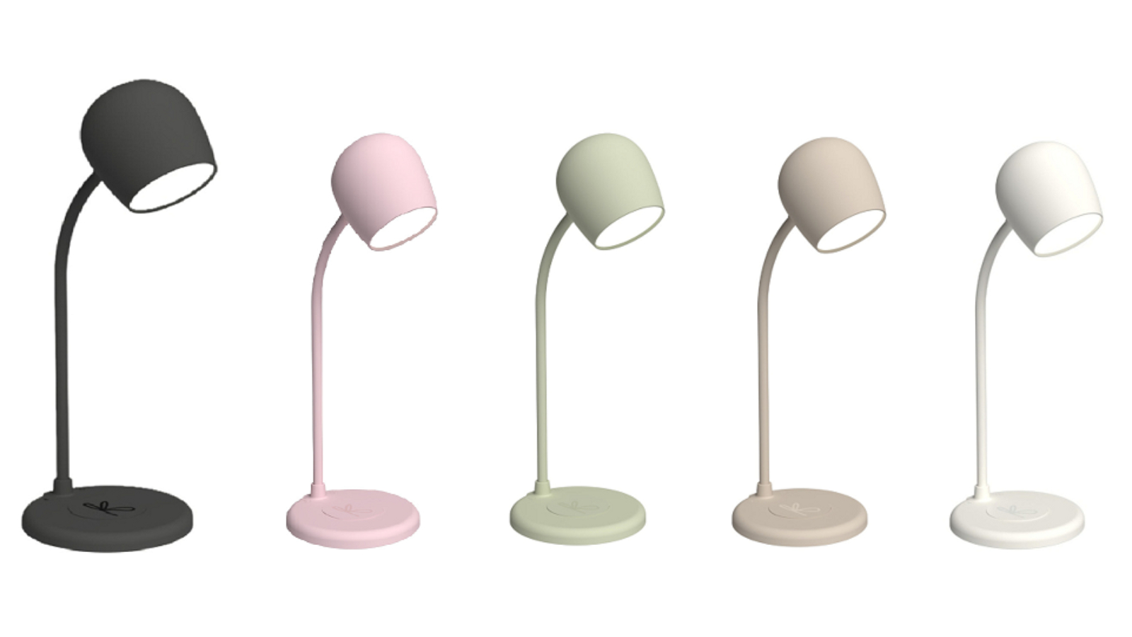 Kreafunk Ellie Lamp with Qi Charger and Bluetooth Speaker