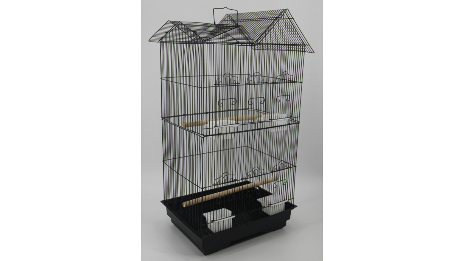 Illustration of Colorful Cages For Medium Birds