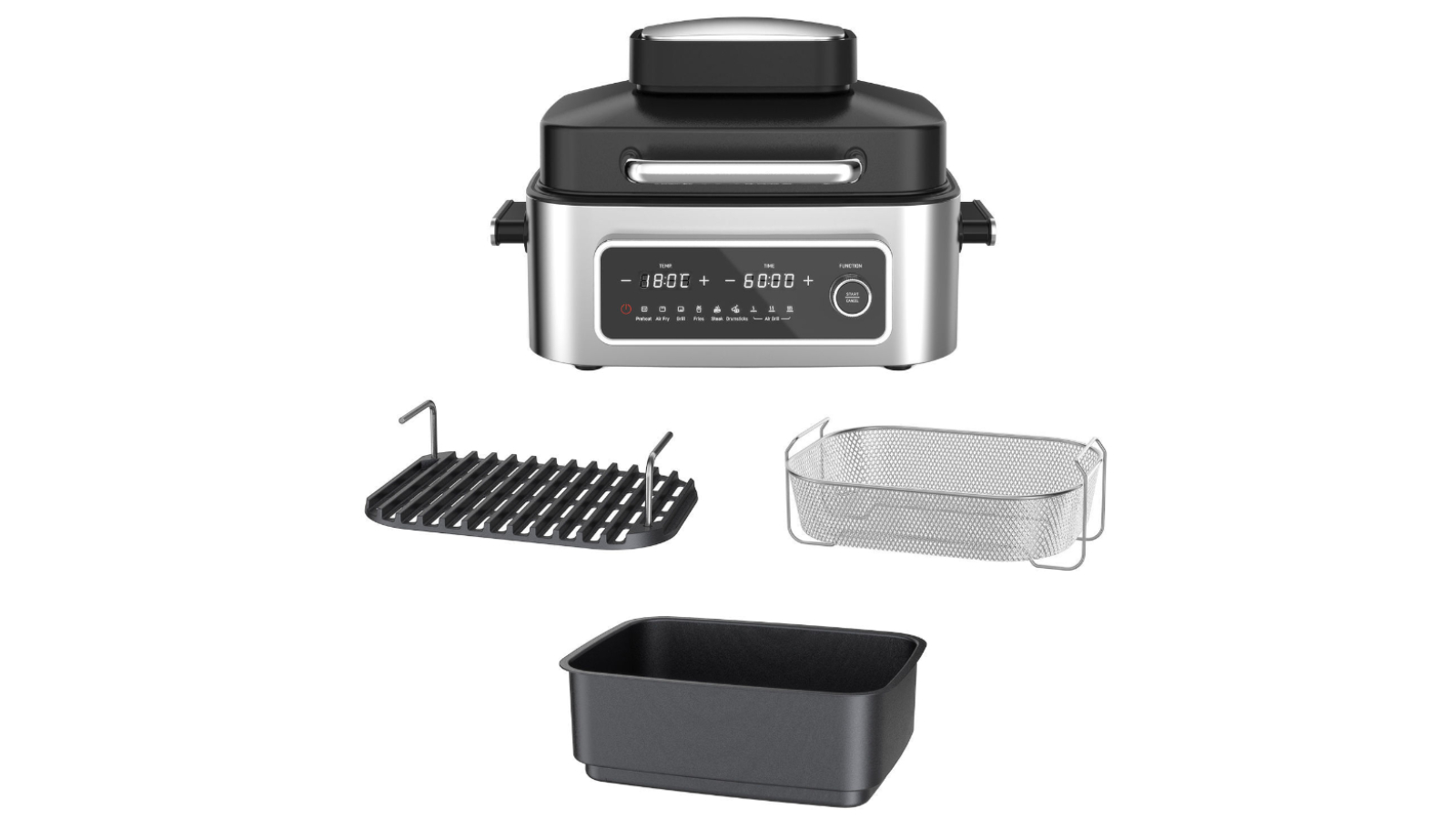 Kitchen Couture XLarge Air Grill Family Top Loading 6 Litre Air Fryer Harvey Norman