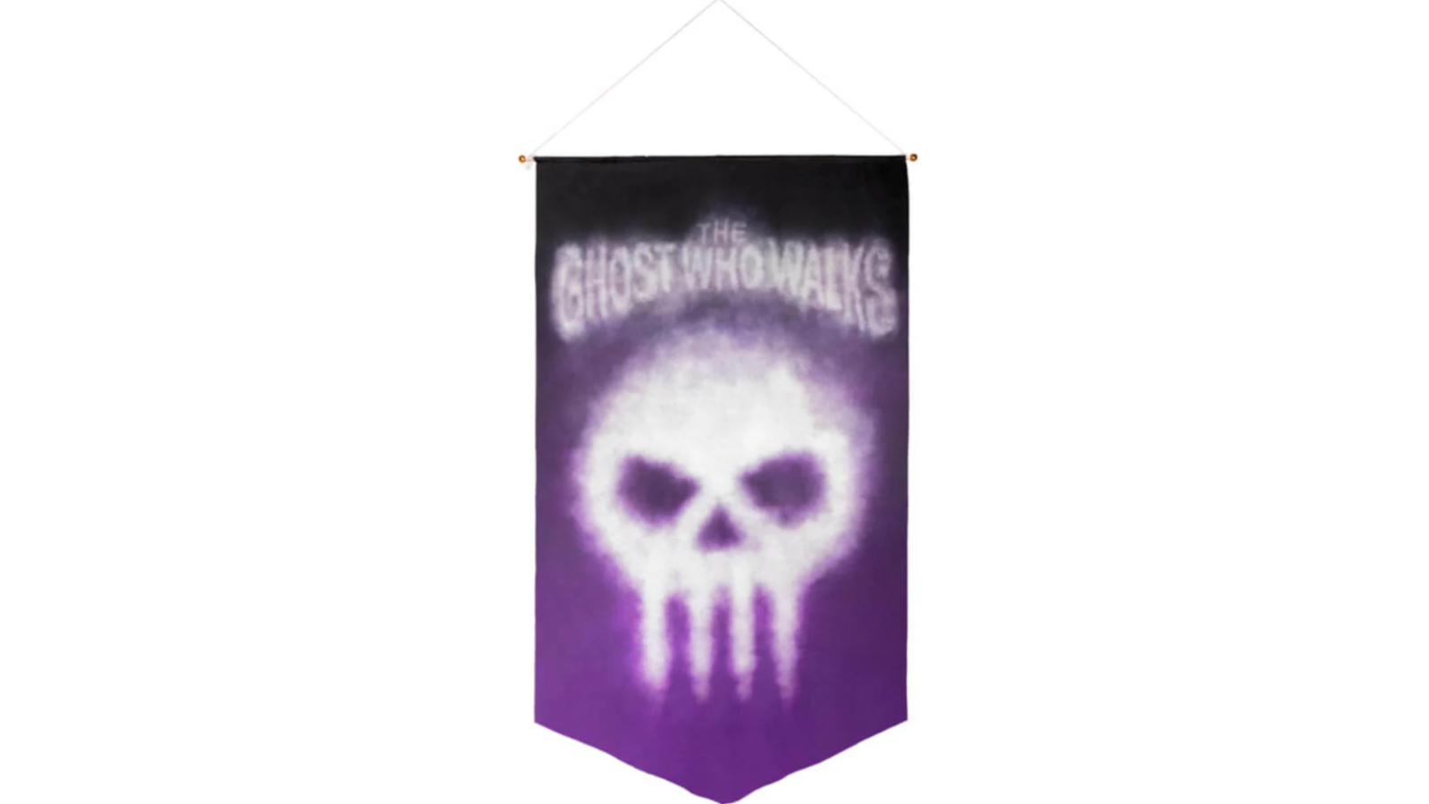 The Phantom The Ghost Who Walks Satin Wall Banner