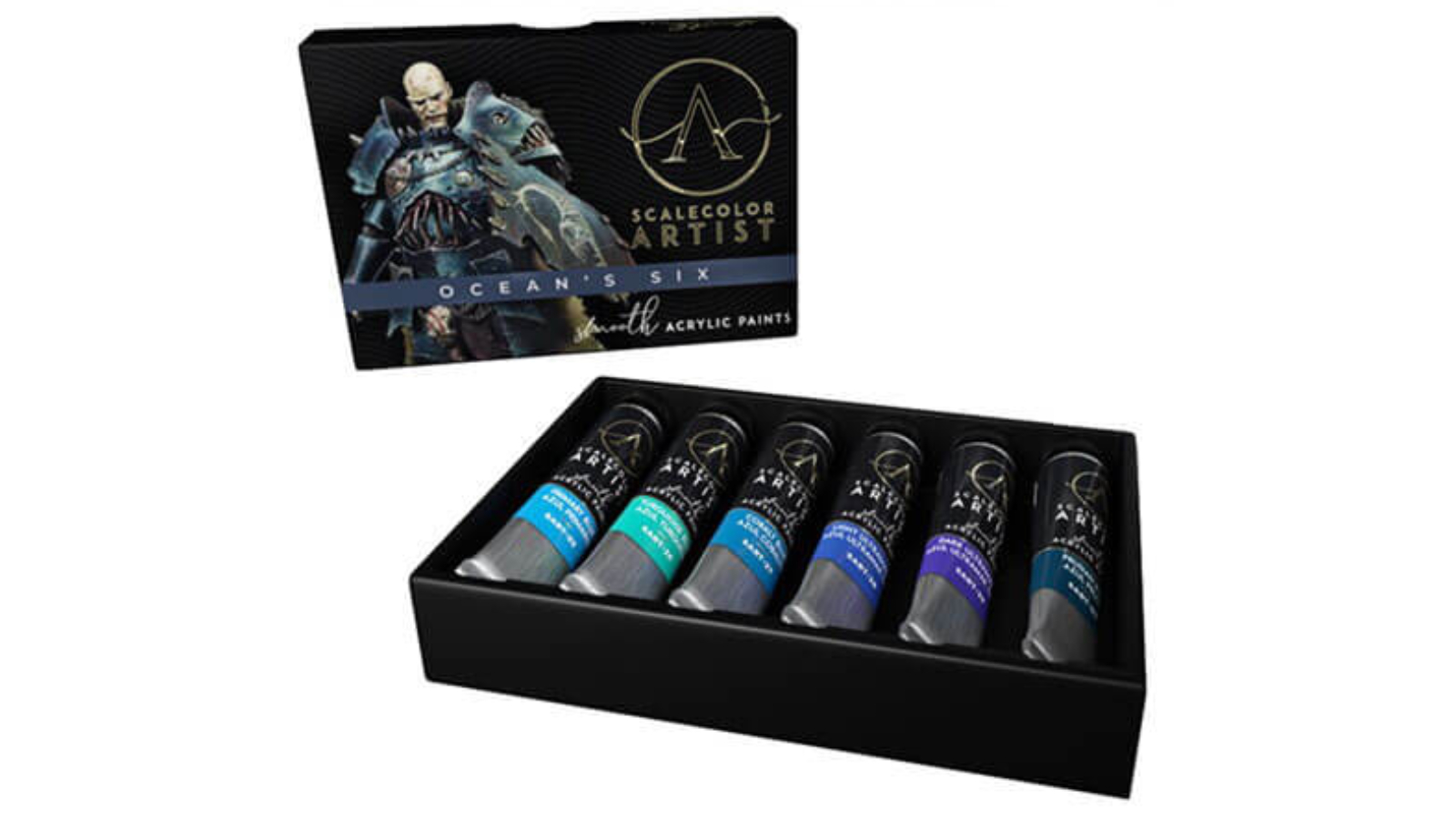 Scale 75 Scalecolor Artist Paint Set - Ocean's Six