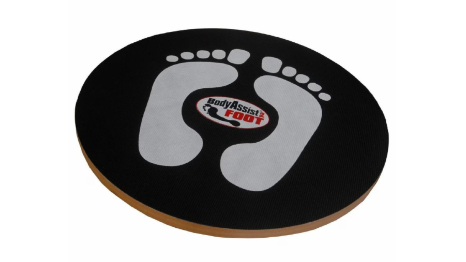 Bodyassist Anti-Slip Surface Wooden Balance Wobble Board - One Size