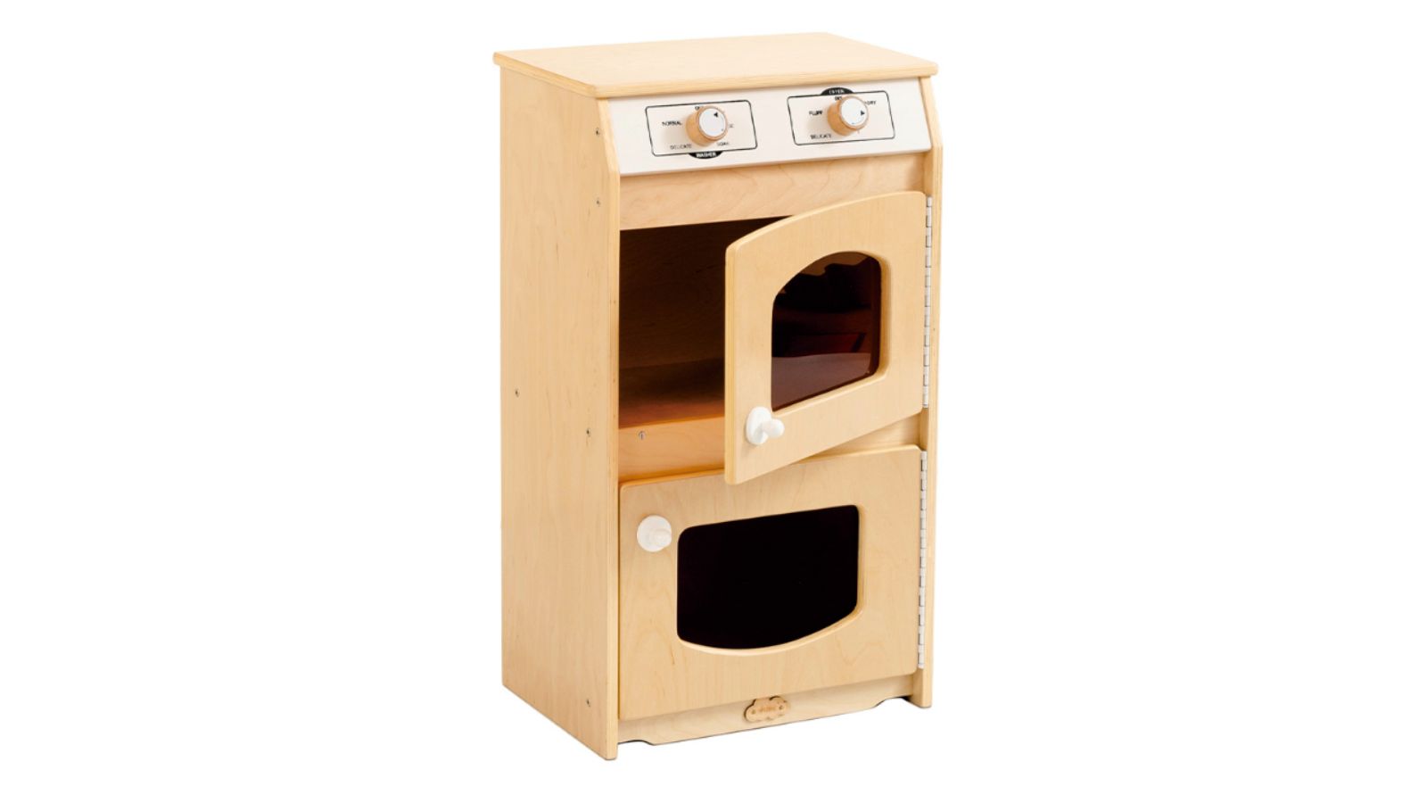 Jooyes Kids Wooden Play Laundry Set Washing Machine and Dryer