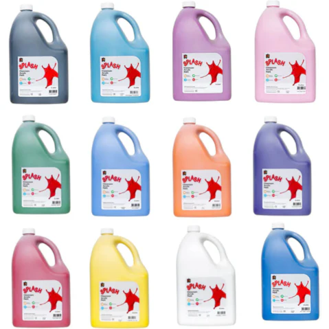 Educational Colours Splash Classroom 5 Litre Acrylic Paint