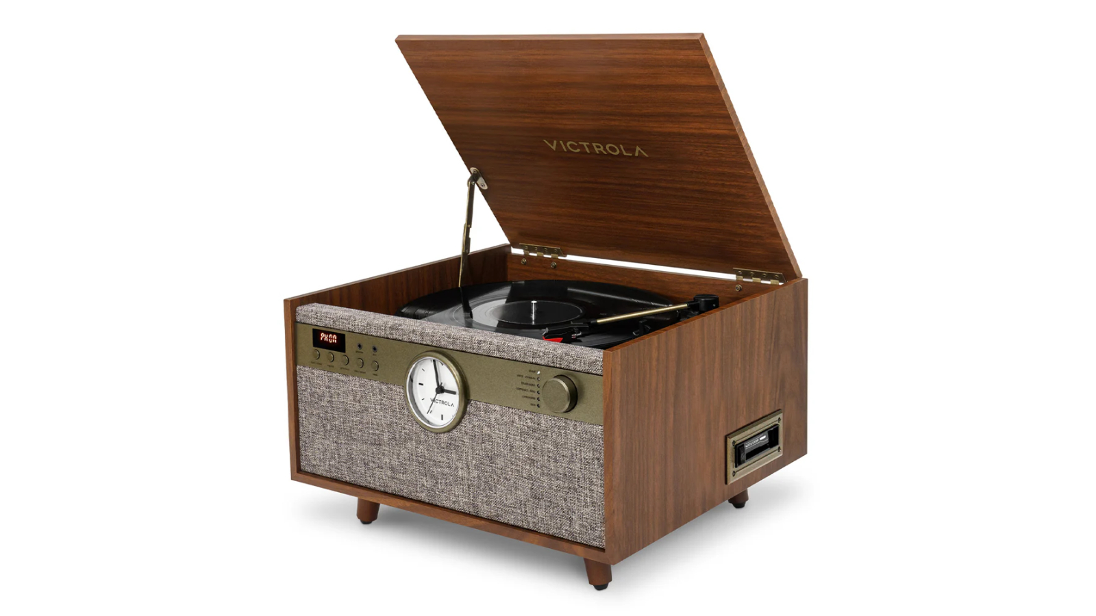 Victrola 6in1 Century Signature Turntable Walnut Harvey Norman