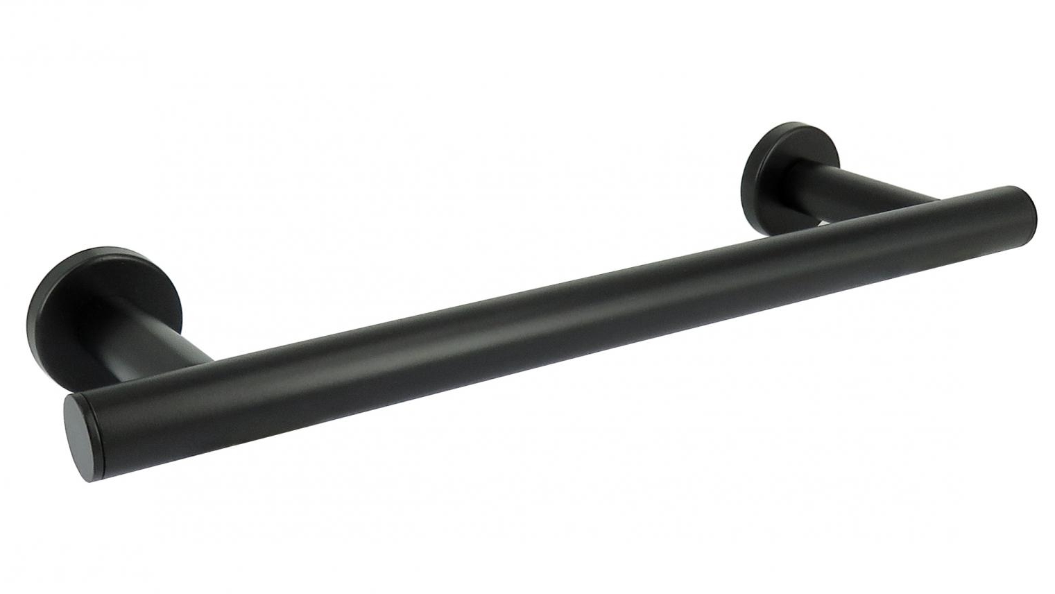 Arcisan Axus 30cm Single Towel Rail - Matte Black
