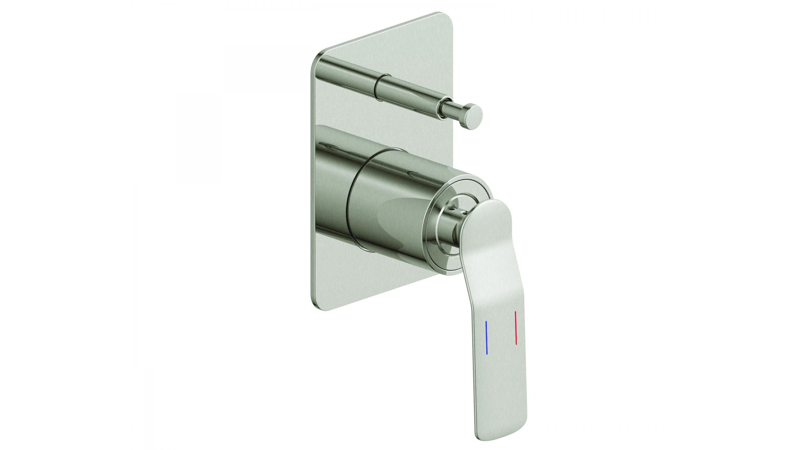 Arcisan Synergii Bath/Shower Mixer with Diverter - Satin Nikel PVD